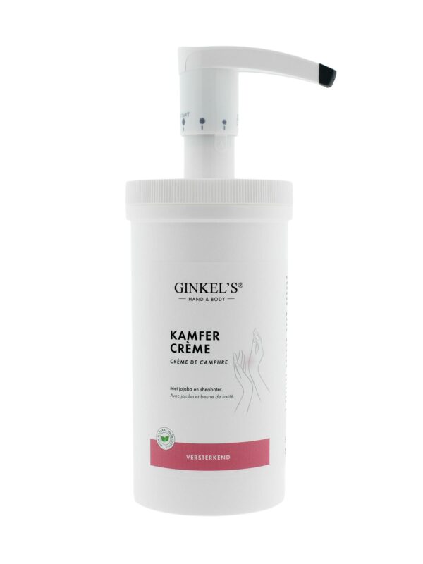 Ginkel’s Kamfer Crème – 500 ml [Salonverpakking]