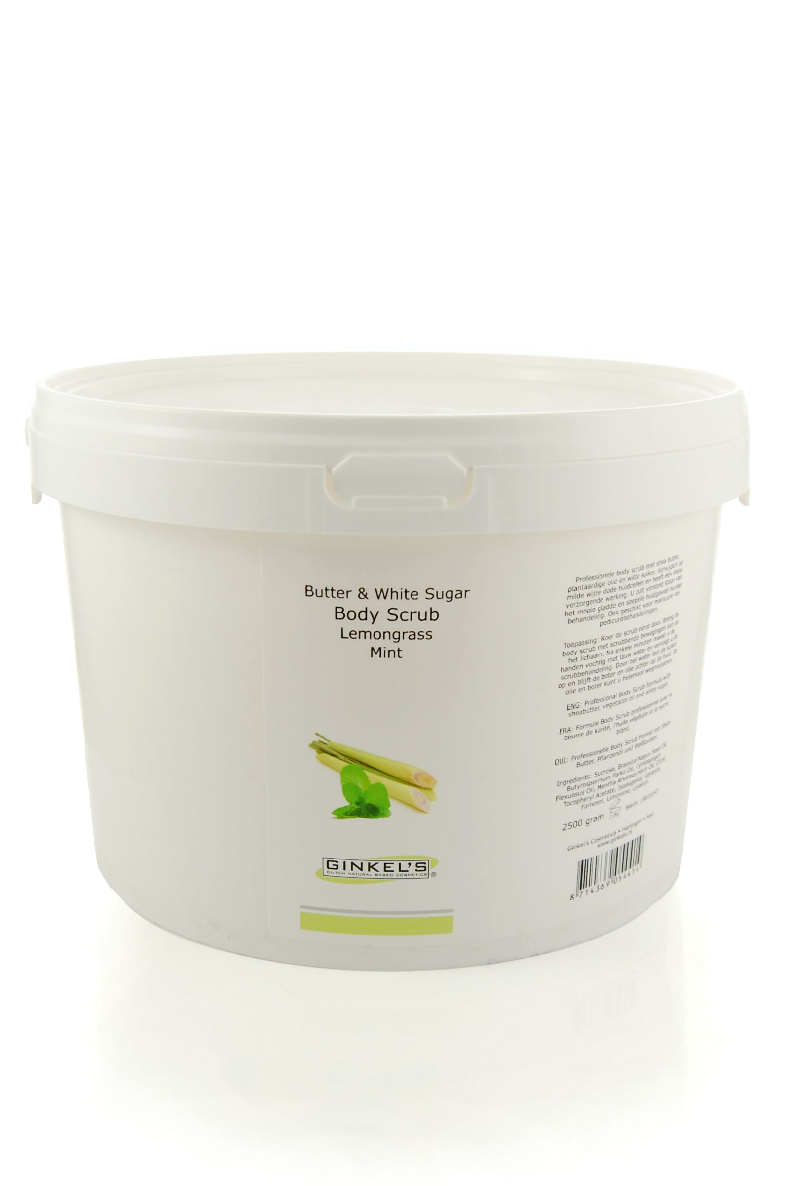 Matrix Ga wandelen Methode Butter & White Sugar Body Scrub - Lemongrass & Mint - 2500 gram - Ginkel's  Cosmetics
