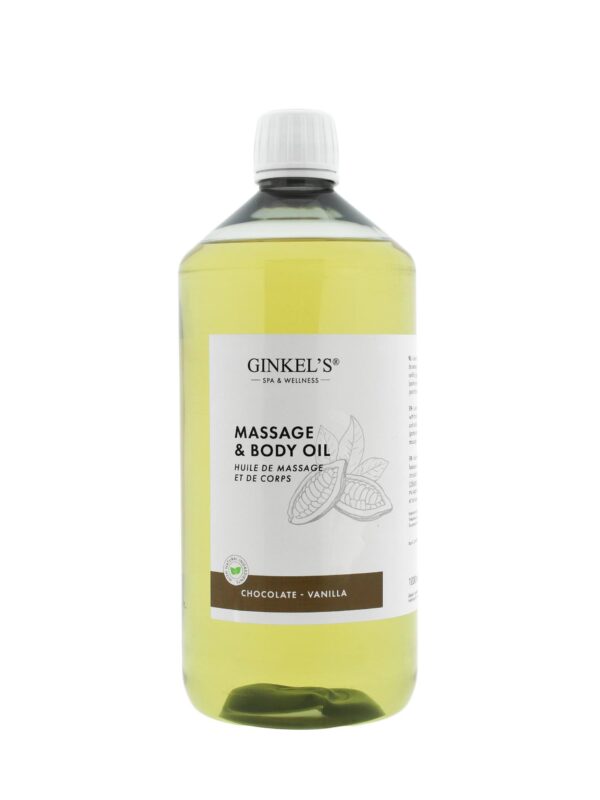 Massage & Body Oil – Chocolate & Vanilla – 1000 ml