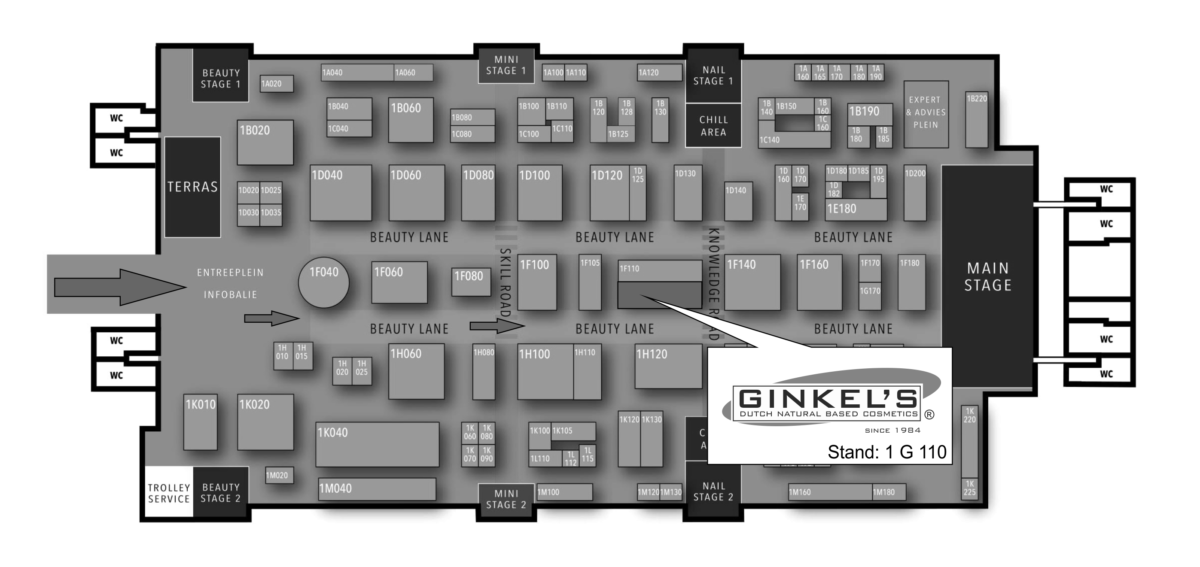 Beurs plattegrond zwatrt wit 1200x567 - 5x waarom je het Beauty Trade Festival niet mag missen en onze stand bezoekt! -