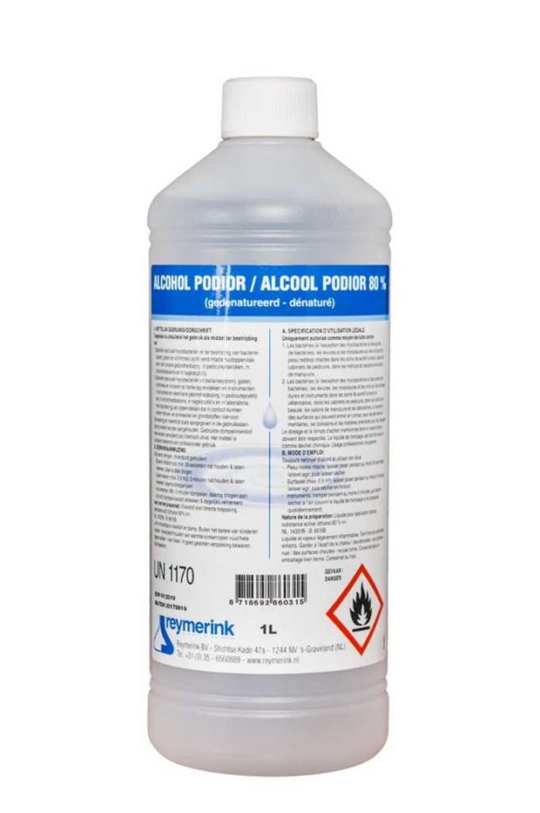 Reymerink Alcohol 80% (voor desinfectie) – 1000 ml