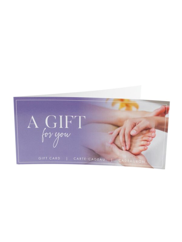 Gift Card LUX – Feet Care – 12 stuks