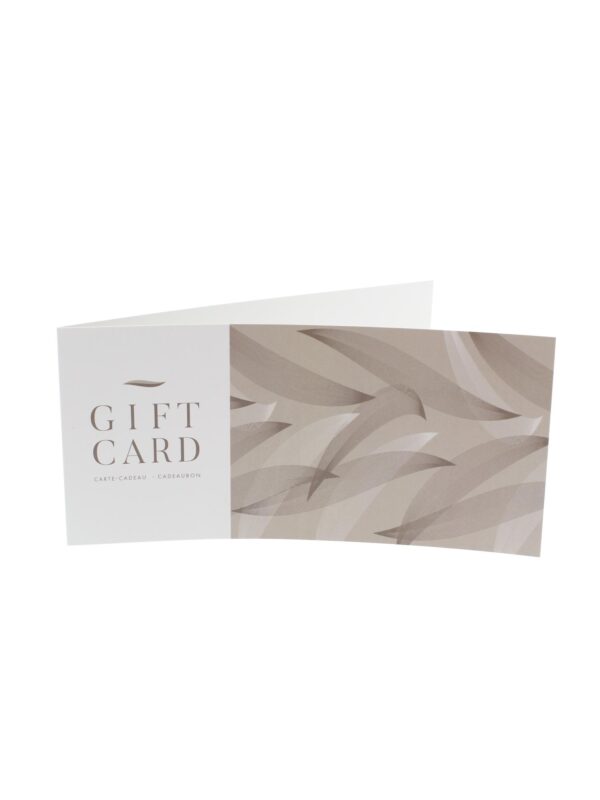 Gift Card DESIGN – Beige – 12 stuks